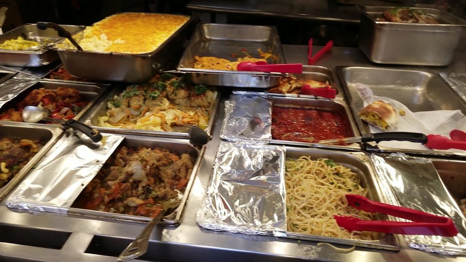 Casual dining space with cafeteria-style service.