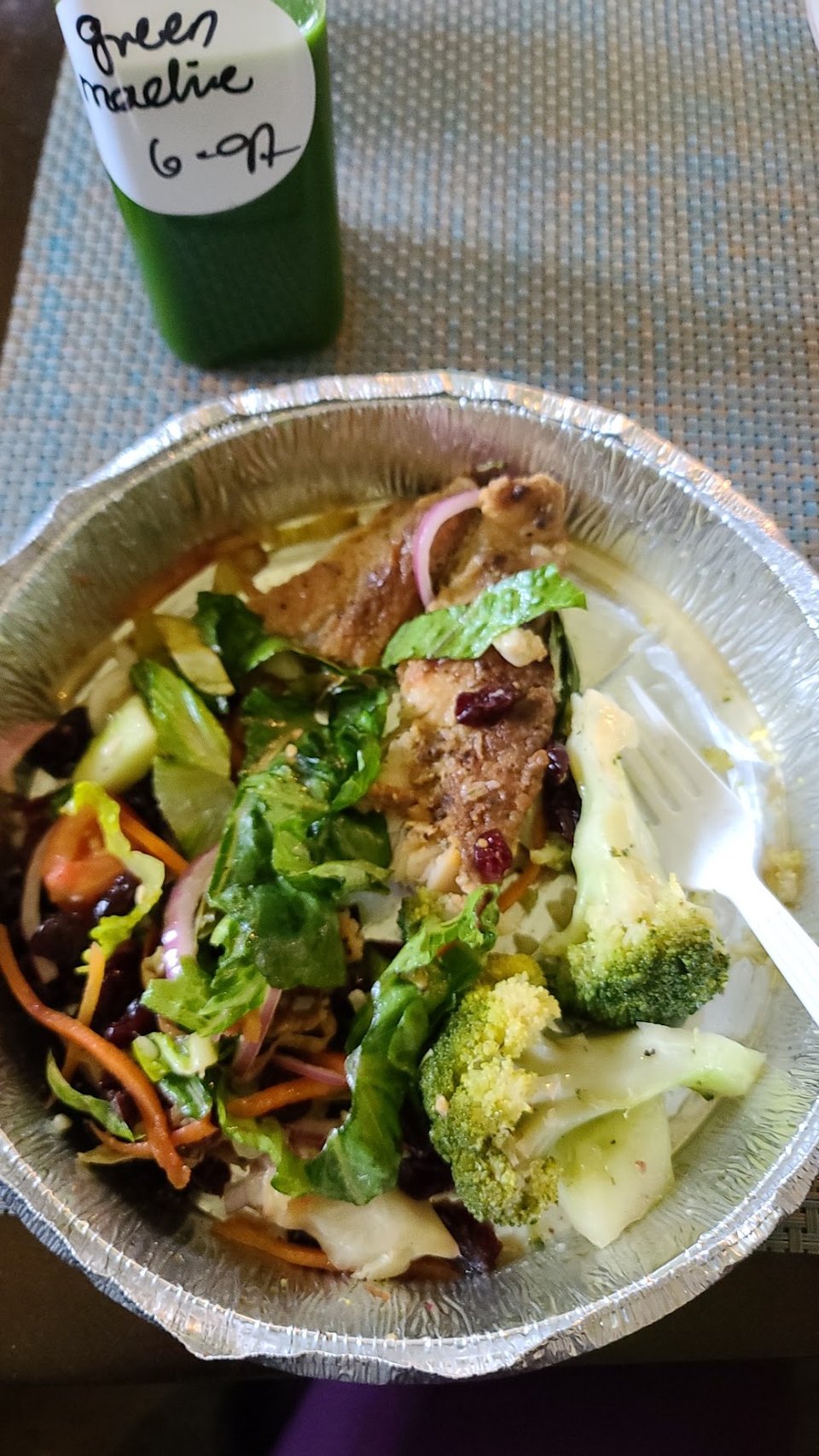 Bass Fish Salad
